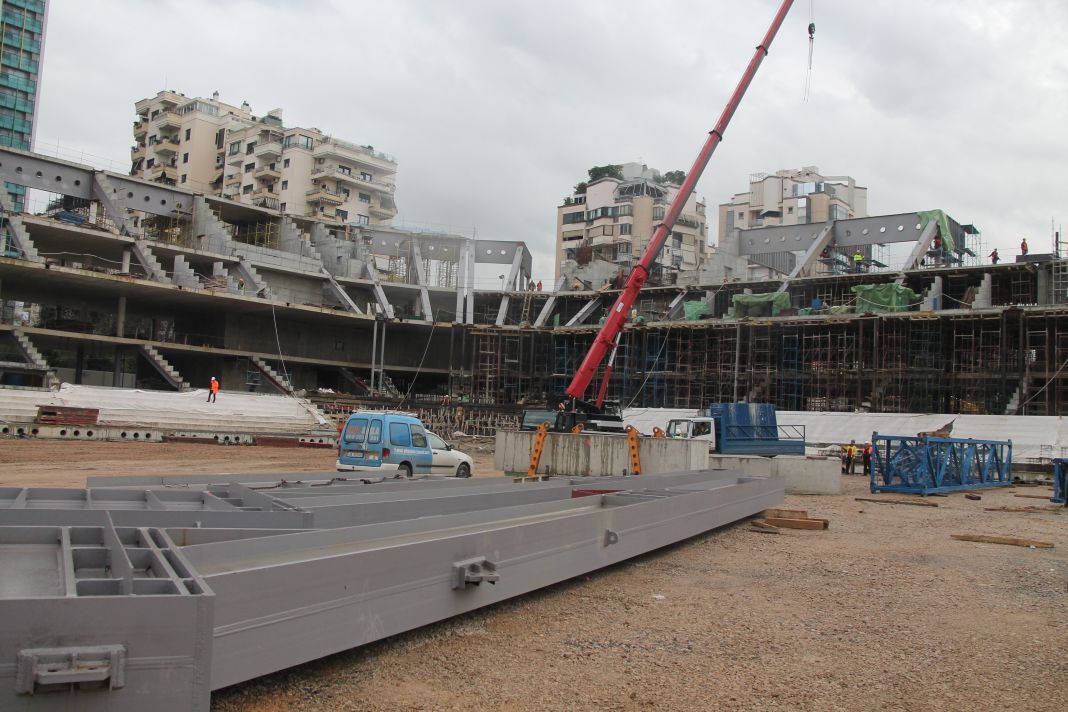 “Arena Kombëtare” po merr formë (Foto)