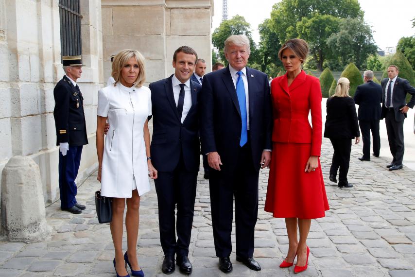 Macron deklaratë bombë: Trump burgos bashkëshorten!