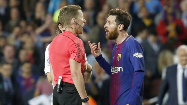 Messi shpërtheu ndaj arbitrit: Je një mu…, po e bën në brekë