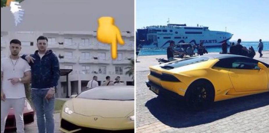 Noizy bën foto mbi Lambon 200 mijë euroshe, por ky detaj e nxorri blof