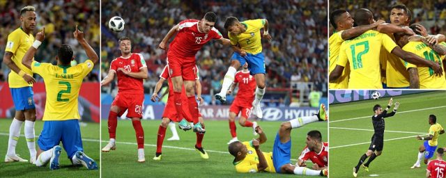 VIDEO: Brazili dhe Zvicra kalojnë në fazën tjetër të Botërorit, Serbia merr valixhet për në shtëpi