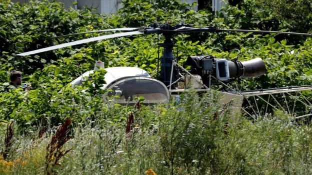 Arratiset në mënyrë spektakolare gangsteri nga burgu në Paris, largohet me helikopter  (Foto)