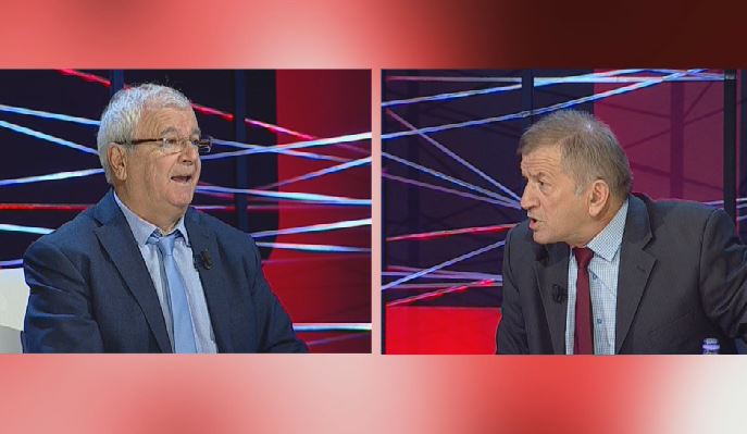 Spartak Ngjela, sherr në studio me “grekun” Panajot Barka: Jot’ëmë ia ka vënë… (Video)