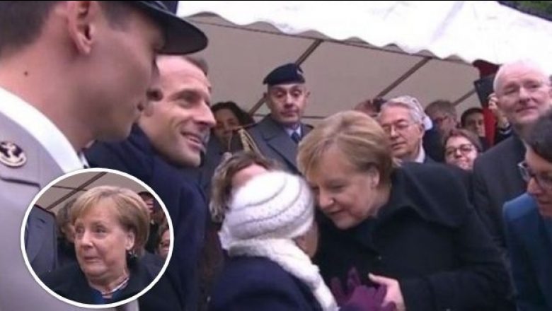 Jeni gruaja e Macron?! 100-vjeçarja franceze ngatërron Angela Merkel