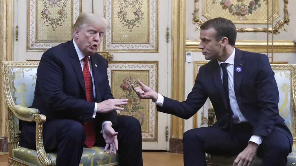 Donald Trump sulmon Macronin: Ta bëjmë Francën sërisht madhështore. Mirë që ishin amerikanët, se në Paris filluan të mësonin gjermanisht