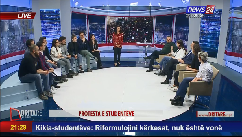 Studentja bënë për ujë të ftohtë Taulant Mukën: T’u dha mundësia të zgjidhje problemet e arsimit dhe nuk ia dole!