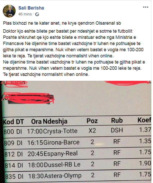 Mashtrimi “Plas bixhozi në të katër anët”, komentuesit bëjnë për “një lekë” digjitalin gënjeshtar Berisha