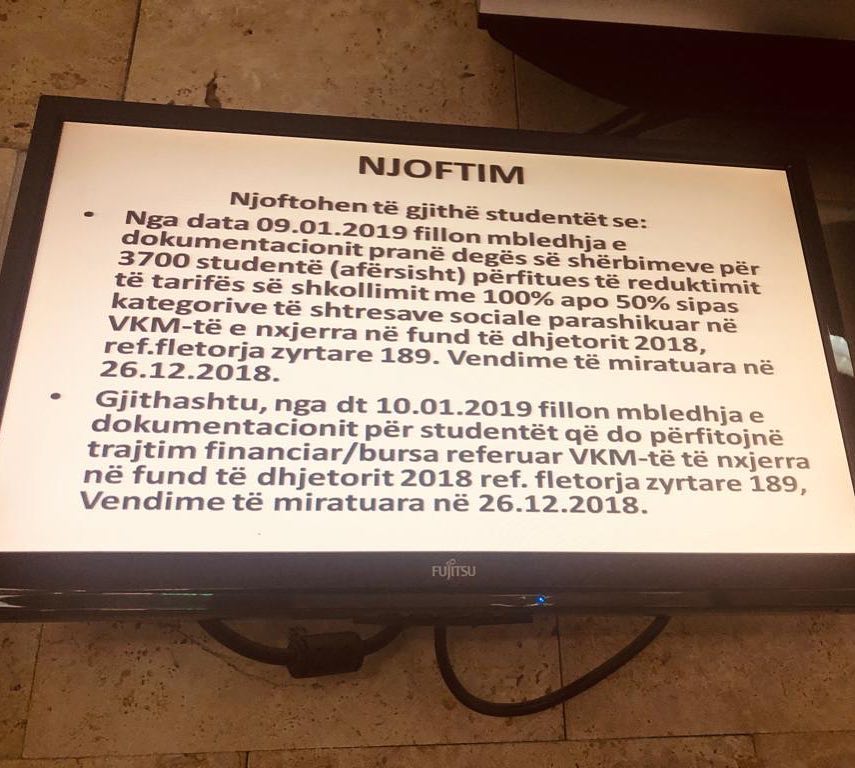 Rama zbulon njoftimin e saktë për tarifat e studentëve: Nga nesër nis mbledhja e dokumentacionit që redukton nga 100% deri në 50% tarifat