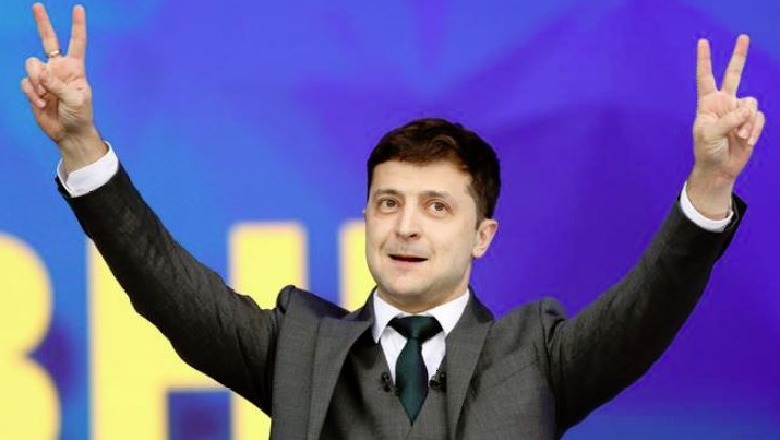 Ukrainasit zgjedhin President komedianin!