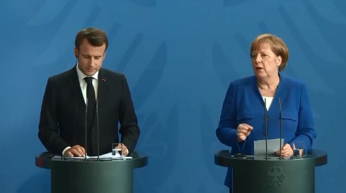 Në një konferencë të përbashkët Merkel dhe Macron për çështjet që u diskutuan në Samit