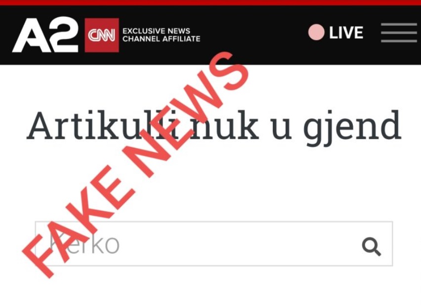 “Holanda dorëzon dosjet k.riminale për 4 kandidatë të PS në zgjedhje”, pas denoncimit televizioni “A2” fshin turpshëm lajmin e rremë