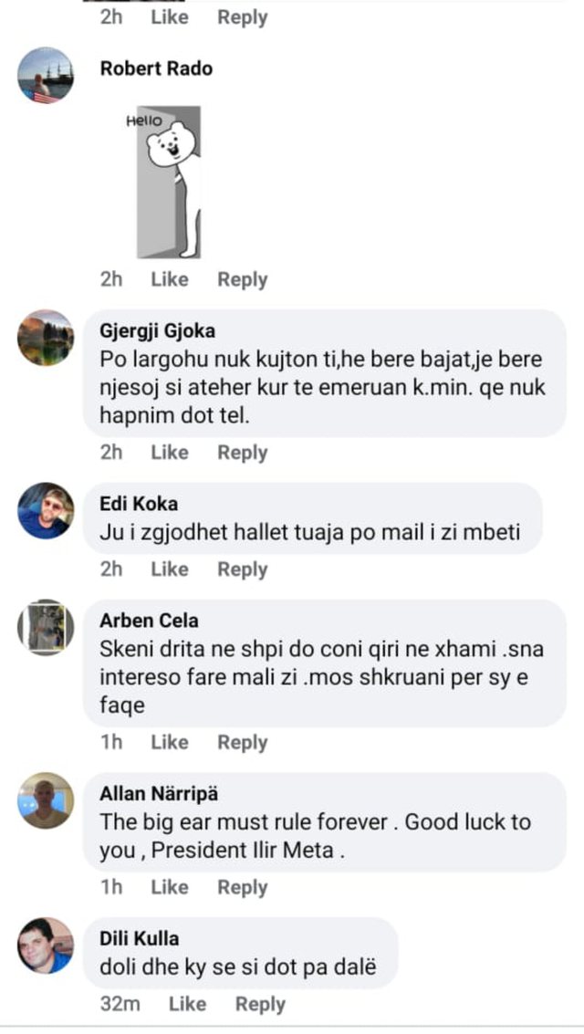 “Si nuk u ngope Like! Shiko detin o patriot leshi”, ‘kryqëzohet’ Ilir Meta/ Ja çfarë po ndodh me presidentin