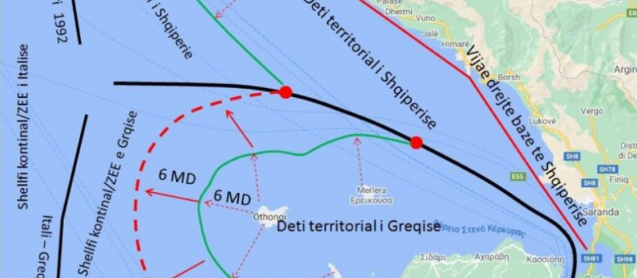 Zgjerimi i detit s’ka lidhje me konfliktin me Turqinë! Ish-zv.komandanti i Forcave Detare: Ja pse Greqia nuk mund të shtrihet përtej vijës delimituese të dy shteteve tona