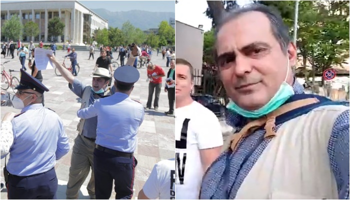 ‘Karma’ bën të sajën edhe për Altin Goxhajn! Infektohet me COVID, ankohet kur qytetarët i kujtojnë mohimin e pandemisë dhe përplasjet me policinë