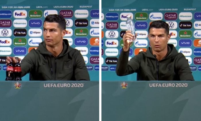 Sa kushton një gjest i Ronaldos? Coca-Cola humb miliarda dollarë