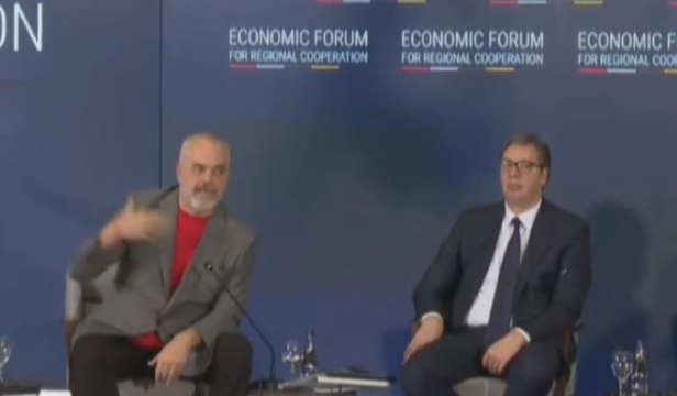 “Jam 100% dakord me çfarëdo që thotë Edi”, Rama batuta me Vuçiç: Njohjen e Kosovës…