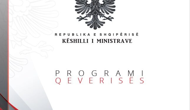 Qeveria ‘Rama 3’ publikon programin qeverisës: Mandati ynë për ta ngjitur vendin në shkallën më të lartë të zhvillimit! 5 shtyllat kryesore