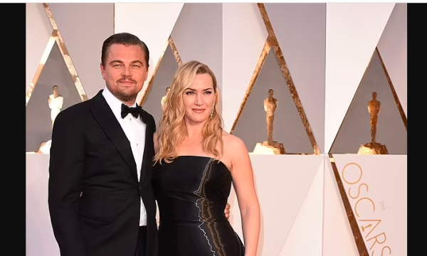 U takuan pas tri viteve, Kate Winslet shpërthen në lot kur e takon Leonardo DiCaprio