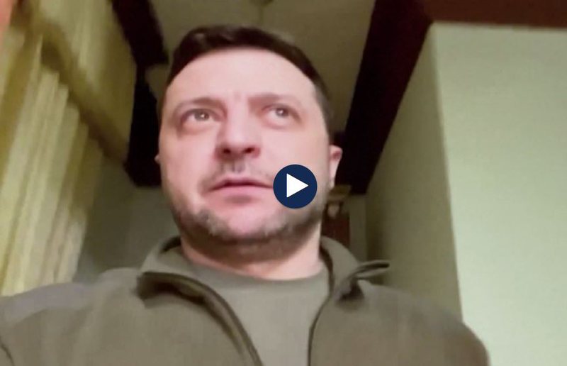 VIDEO/ Zelensky nxjerr pamjen nga apartamenti i tij “Live” dhe merr vendimin që nuk pritej