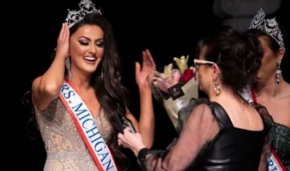 Vajza shqiptare shpallet Miss Michigan në Shtetet e Bashkuara!