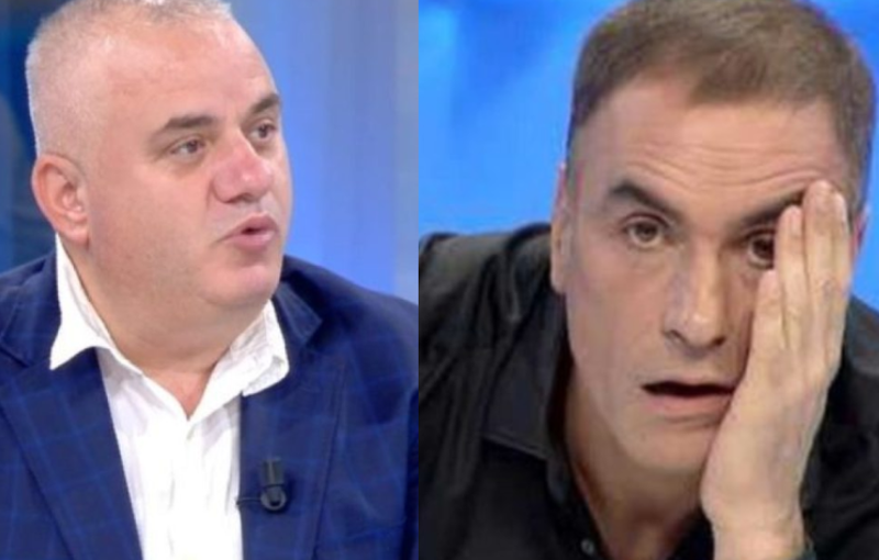 VIDEO/ Plas sherri mes dy “gjithologëve  të TV lehjes”, Çani dhe Tani