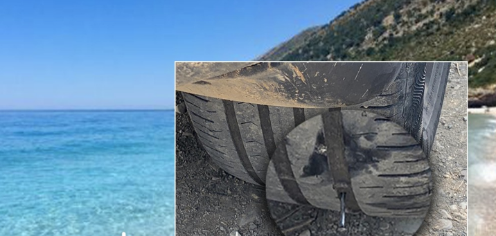 “Gozhda” ndaj turizmit! Nuk shkoi te restoranti i tyre në Vlorë: “Bandat e parkimit” i çajnë gomën pushuesit