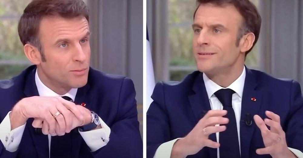 “Flet për pensionet dhe mban në dorë orën 80 mijë euro”, shpërthen rrjeti ndaj Macron, pamjet bëhen virale