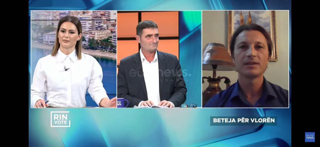 Debati për Vlorën, deputeti socialist dhe kandidati i “Foltores” “përplasen” live: Të paska lënë pasoja Covidi