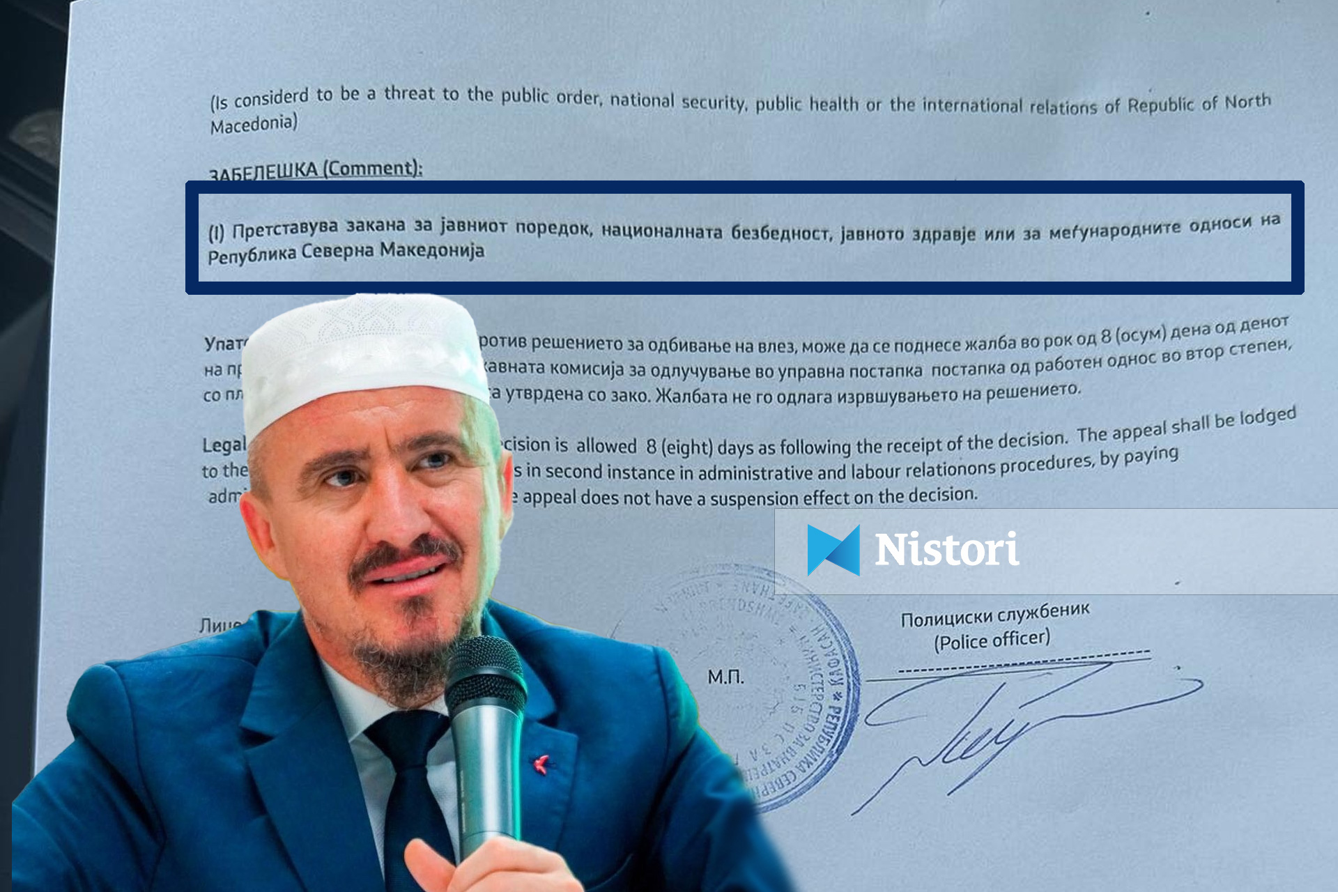 Imamit Ahmed Kalaja i ndalohet hyrja në Maqedoninë e Veriut: Ballkani i Hapur është shumë i bukur për të qenë i vërtetë!