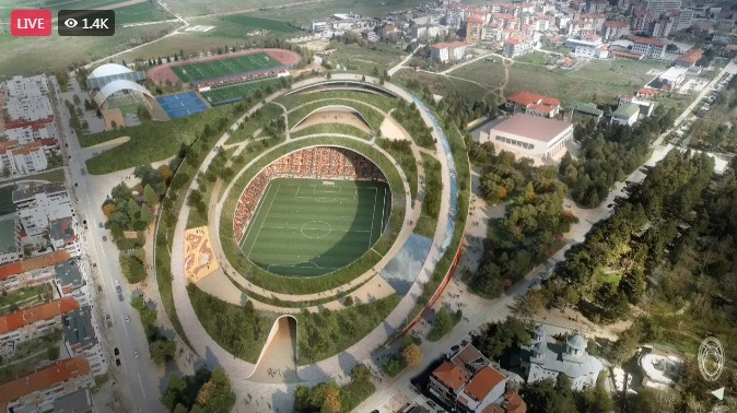 FOTO/ Shpallet projekti fitues: Ja si do të duket stadiumi i ri ‘Skënderbeu’ në Korçë