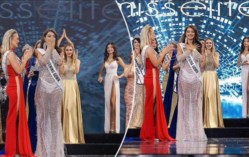 Bukuroshja nga Kosova fiton ‘Miss Elite World’ dhe na bën krenar duke bërë simbolin e shqiponjës dykrenare