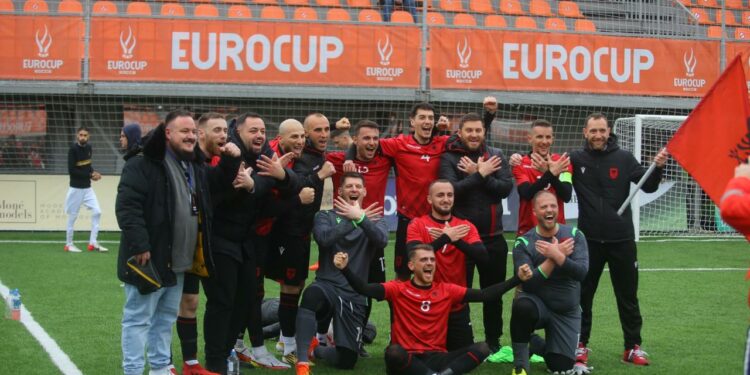 Minifutboll/ Kombëtarja e Shqipërisë kalon grupet e Botërorit