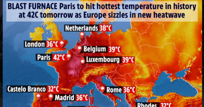 Vala e të nxehtit si “Cerberusi”, përbindëshi mitik që ruante portat e Ferrit! Pse Evropa po goditet nga temperatura kaq të larta dhe kur do të përfundojë?!