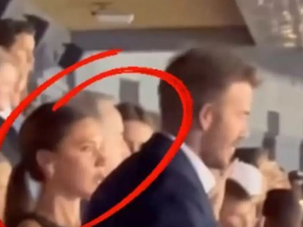 Edhe Beckham ka frikë nga gruaja… Ja si Victoria ia ngrin në buzë festën për golin e Messit (Video)