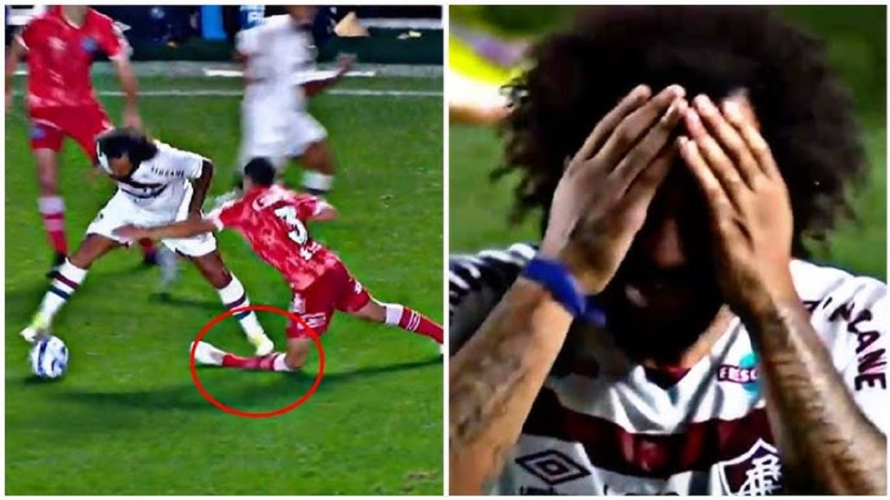 Marcelo i thyen këmbën e kundërshtarit dhe shpërthen në lot në fushë. Pamjet janë të frikshme… (Video)