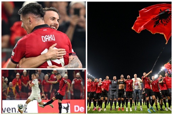 Nga ”Shqipëria po dominon” te tjetër “golazo” i Asanit! UEFA nuk ndal postimet për kuqezinjtë