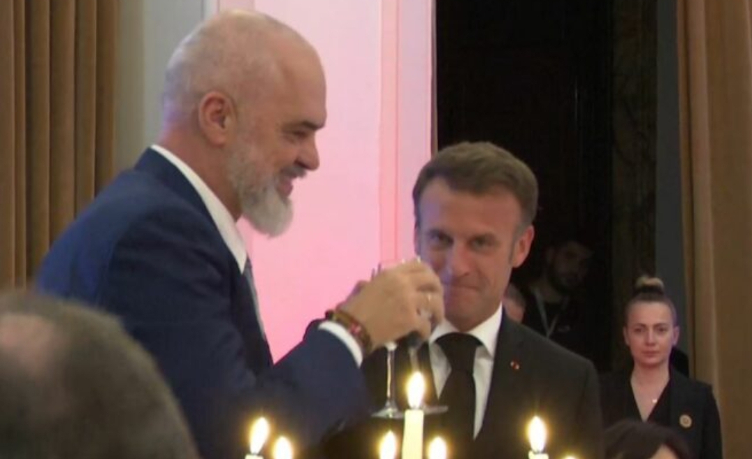 VIDEO/ Nuk ka ndodhur KURRË më parë! Rama mahnitet: Macron bën deklaratë në gjuhën shqipe