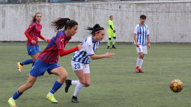 Ngjarja më e turpshme në futboll! Grushte dhe kacafytje: Del video e sherrit në ndeshjen e femrave Tirana-Vllaznia