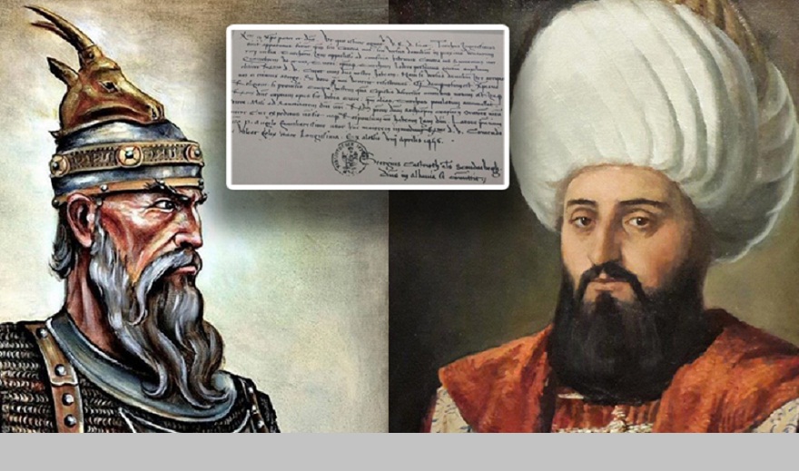 Skënderbeu e mundi dhe poshtëroi Sulltan Mehmetin II , terrorin e Universit, pushtuesin e dy Perandorive dhe të 200 qyteteve!