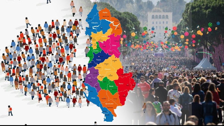 Shqipëria 4.6 milion banorë! 2.4 milionë shtetas shqiptarë brenda vendit dhe 2.2 milionë jashtë vendit
