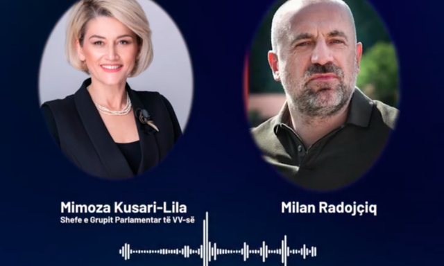 AUDIO/ Publikohet përgjimi, Mimoza Kusari-Lila deputete e Kurtit, dëgjohet duke folur me Milan Radoiçiqin, kriminelin e Vuciq