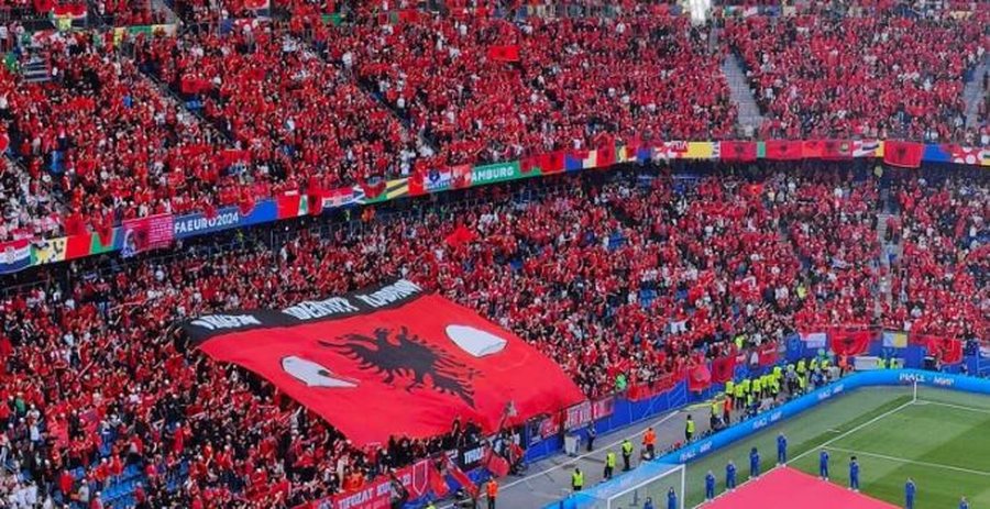 “Pushtuan” çdo stadium! Shqipëria mes katër tifozerive më të mëdhaja në fazën e grupeve në Euro 2024