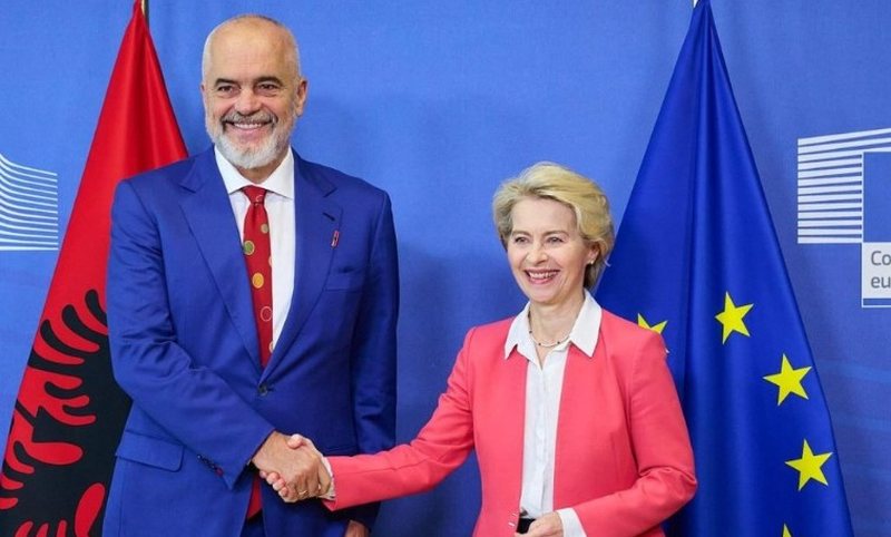 Von der Leyen të mërkurën në Tiranë, presidentja e KE- së nis turin ballkanik nga Shqipëria