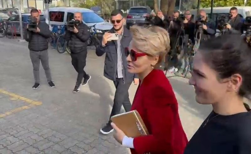 VIDEO/ Monika Kryemadhi paraqitet në SPAK me të bijën: Erdha të lexoj fashikujt