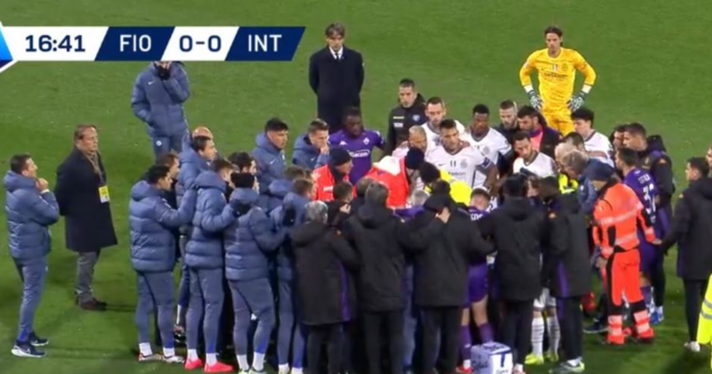 Panik në ndeshjen Fiorentina-Inter, futbollisti 22-vjeçar shembet në fushën e blertë