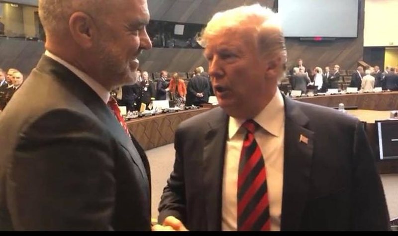 VIDEO/ Donald Trump dhe krerët e NATO në Shqipëri, Rama: Ardhja e presidentit të SHBA-së në Tiranë, mesazh i pozicionit tonë në arenën ndërkombëtare