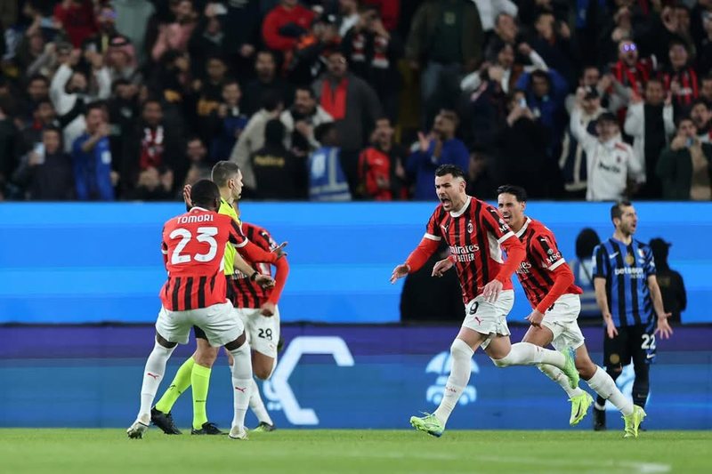 Përmbysje spektakolare: Milan triumfon në finalen e Superkupës ndaj Interit