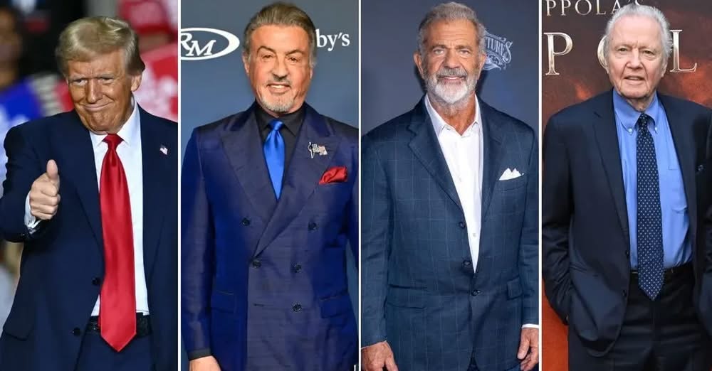 Trump emëron Sylvester Stallone-n, Mel Gibson-in dhe Jon Voight si ambasadorë specialë në Hollivud