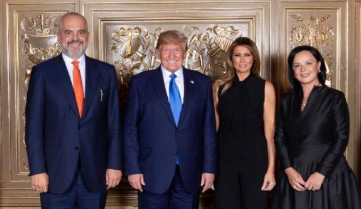 Edi Rama i ftuari i vetëm nga Ballkani  në ceremoninë e betimit të Presidentit Trump