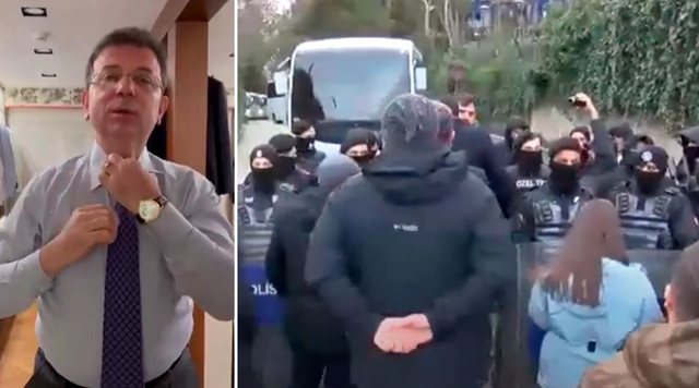 VIDEO/ “Nuk dorëzohem!” Kryebashkiaku i Stambollit mesazh publik para arrestimit: Dërguan qindra policë në shtëpinë time! Duan të përmbysin vullnetin e kombit